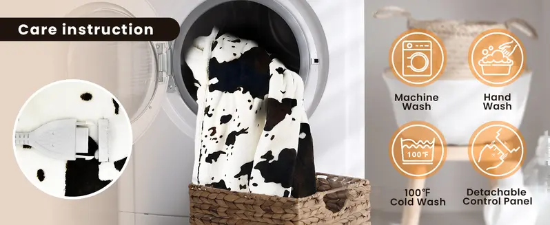 Electric Heated Throw with Auto Shut-Off