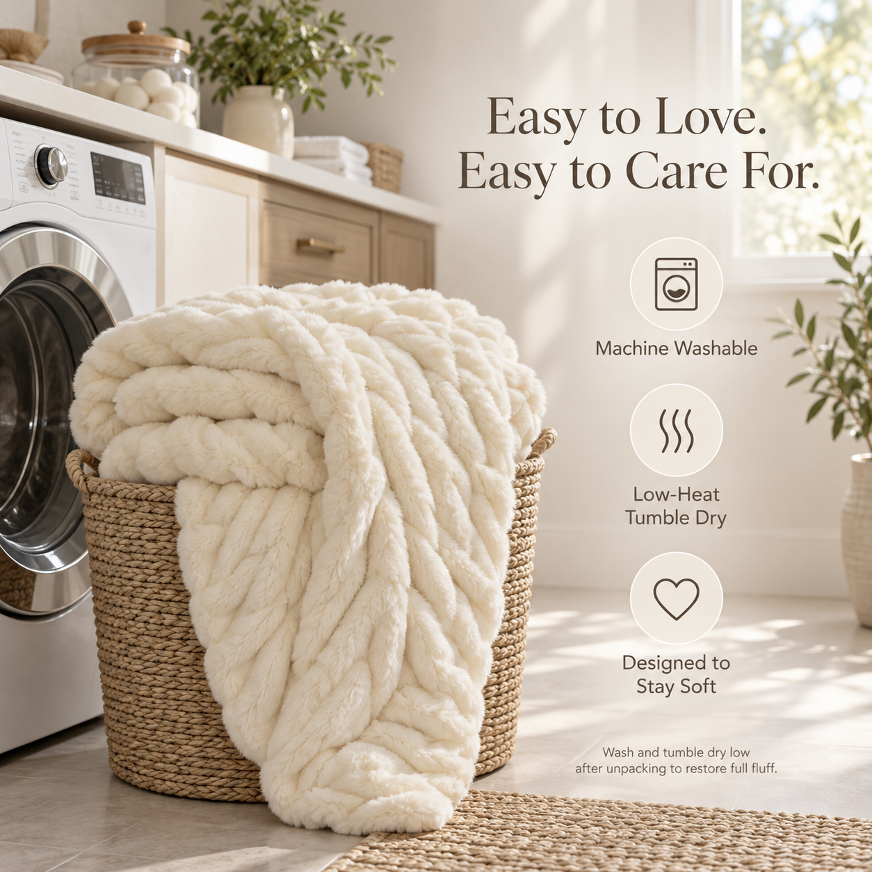 Cloud Bubble Faux Fur Blanket – 700GSM Ultra-Plush Oversized Throw