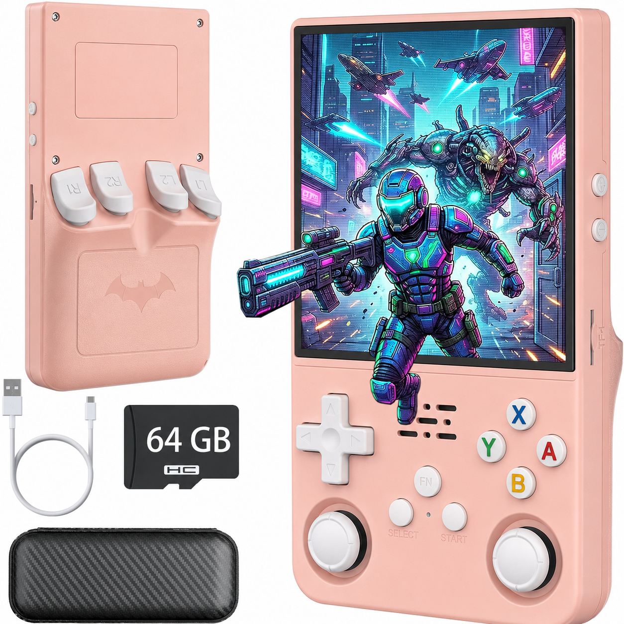 S600 Retro Gaming Console, Handheld Game Console with Classic Games