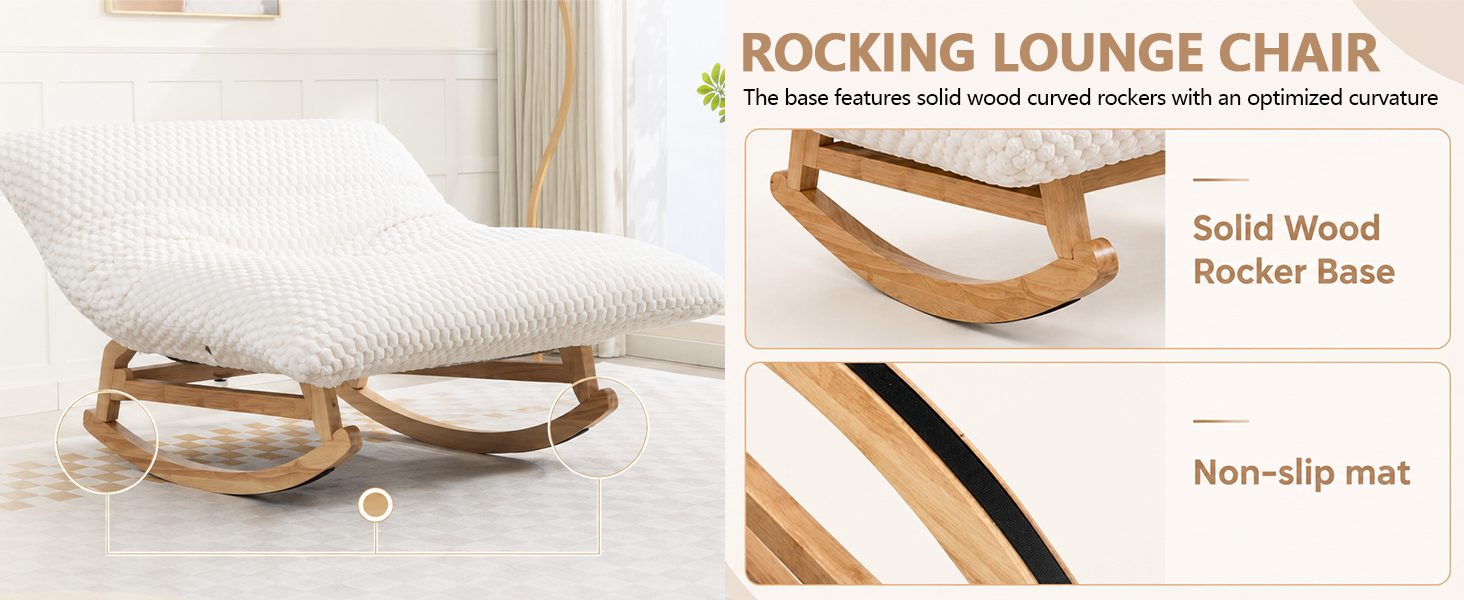 Indoor Lounge Rocking Chair