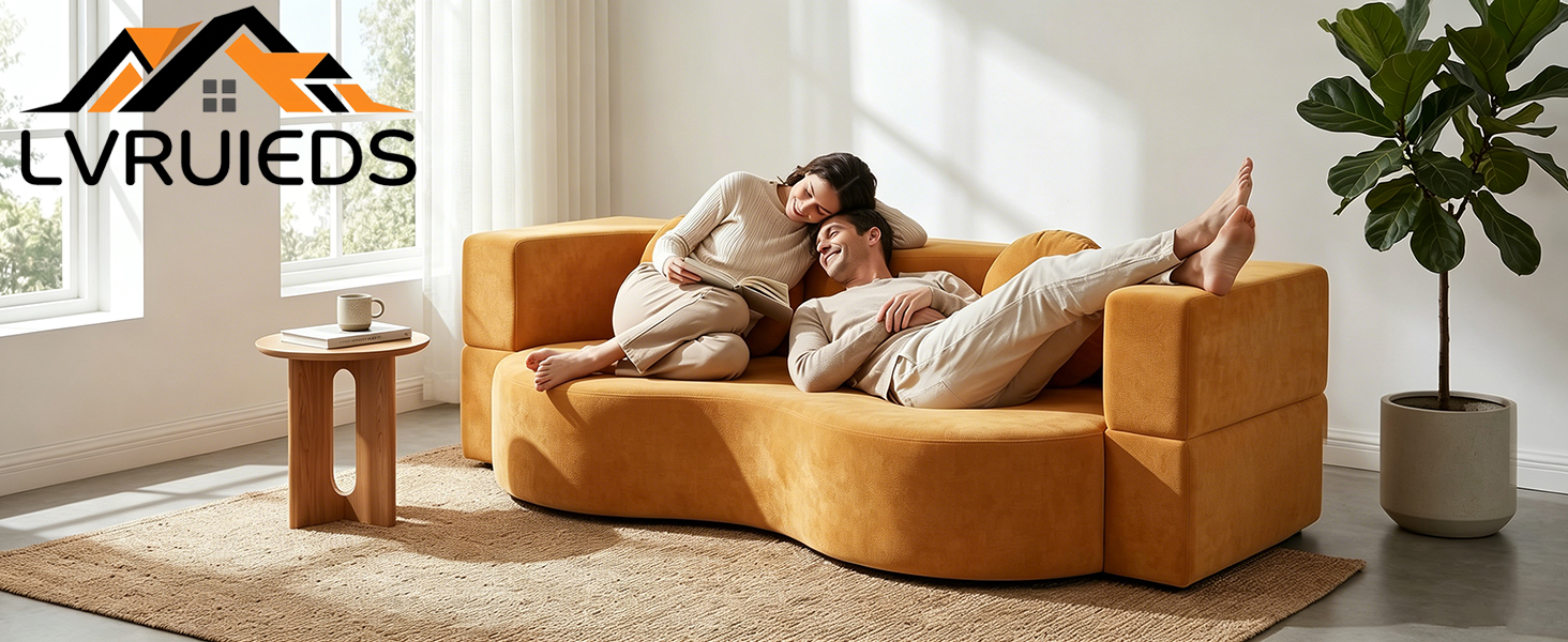 Boneless Sofa Bed Cozy Living Room