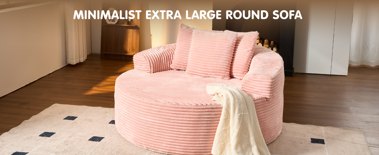 Cloud Sectional Couch with L-Shape Chaise