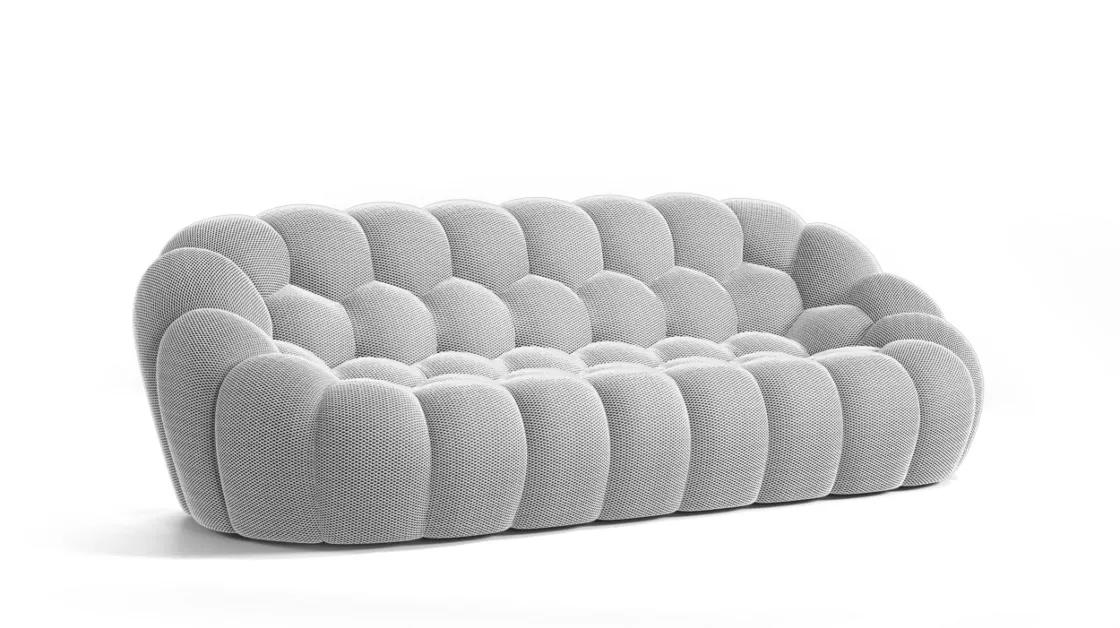 Astra 3D Bubble Sofa 3 Places