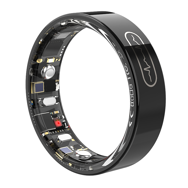 Gen 8 ECG Smart Ring mit Blutsauerstoff-, Schlaf- und Aktivitätsüberwachung | Größe 7–13