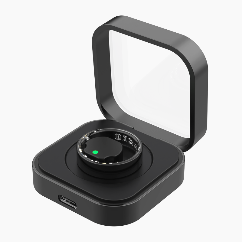 Gen 8 ECG Smart Ring mit Blutsauerstoff-, Schlaf- und Aktivitätsüberwachung | Größe 7–13