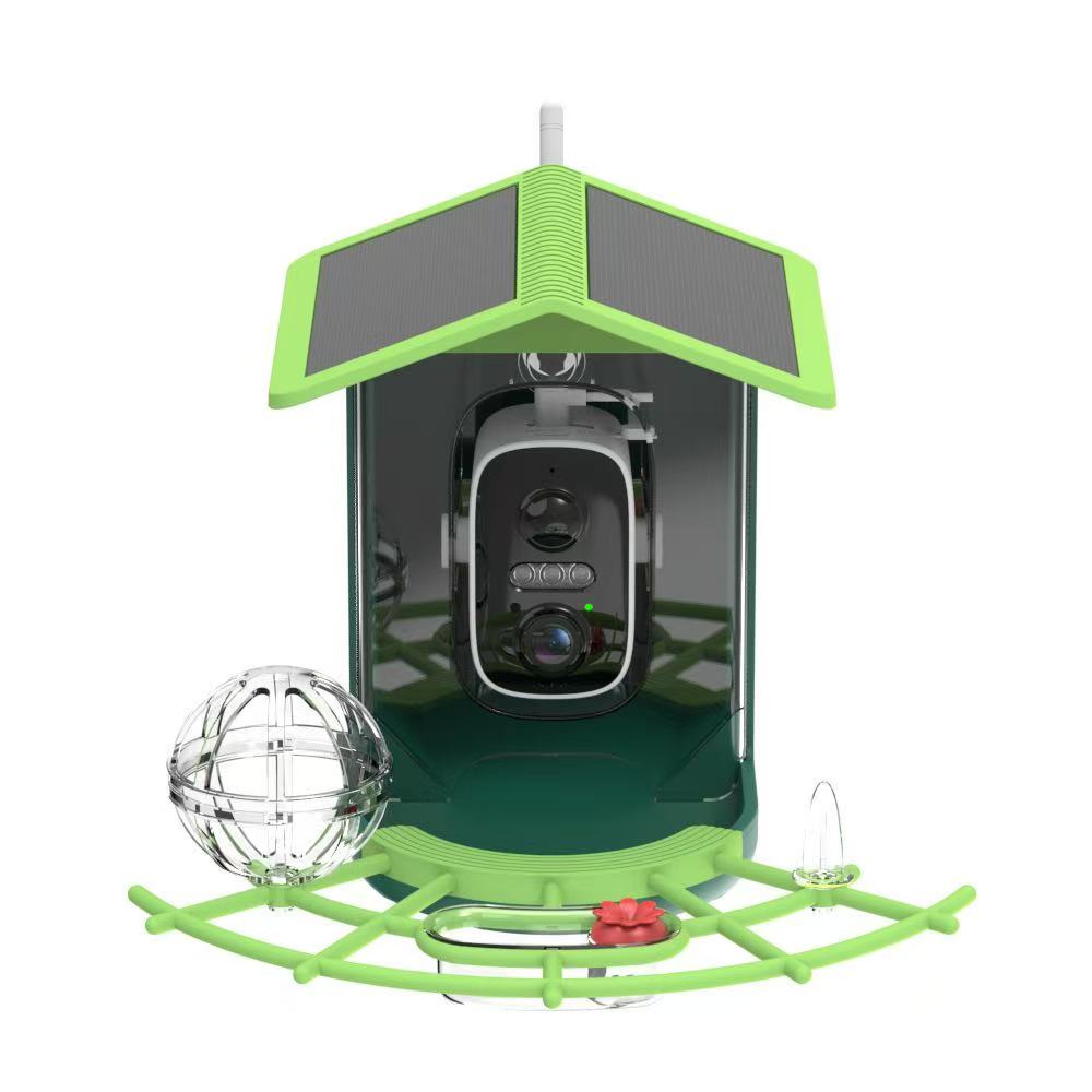 Intelligenter Vogelfutterspender mit Kamera und KI