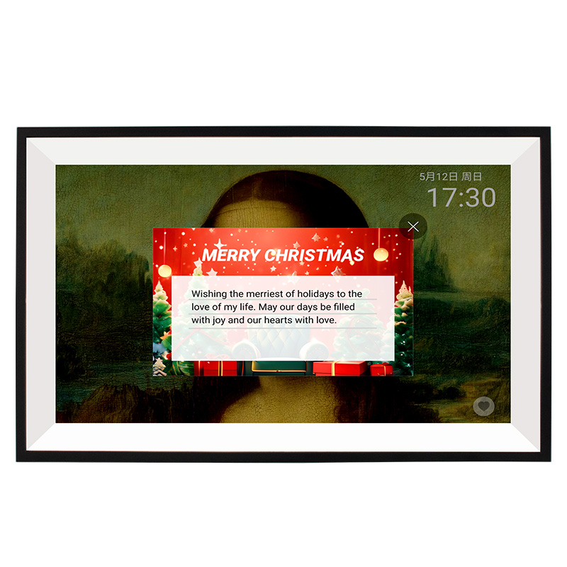 Reabuy Fotocube Intelligenter Digitaler Kalender (Bilderrahmen + Familienplaner + Kunstgalerie)