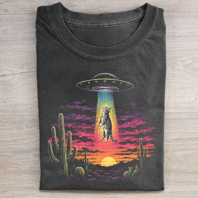 Vintage Cat Meme T-shirt