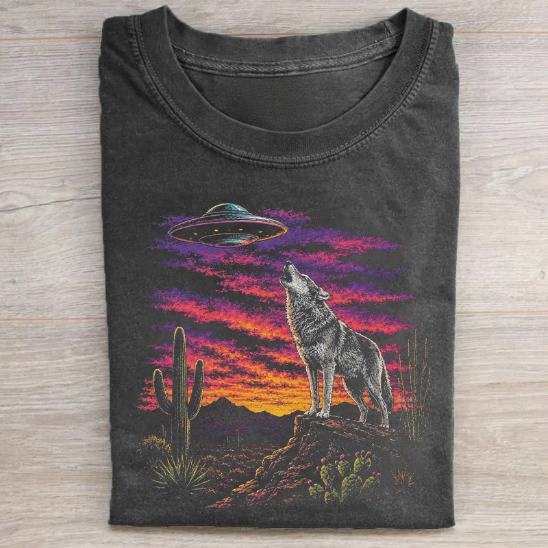 Vintage Howling Wolf T-shirt