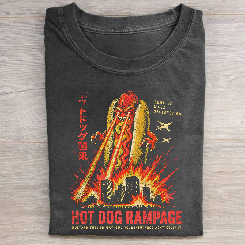 Hot Dog Rampage T-shirt