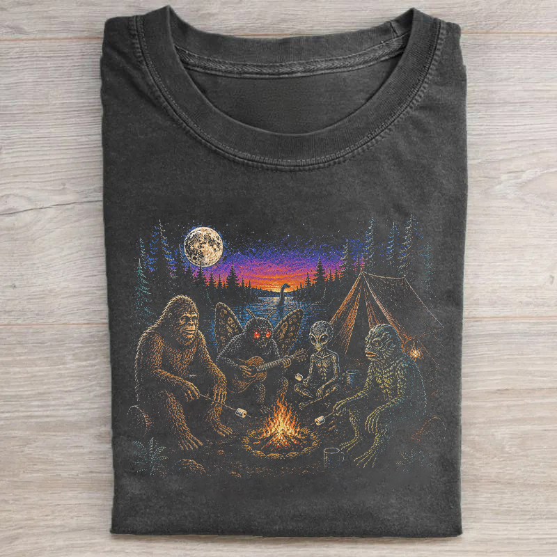 Cryptid Camping T-shirt