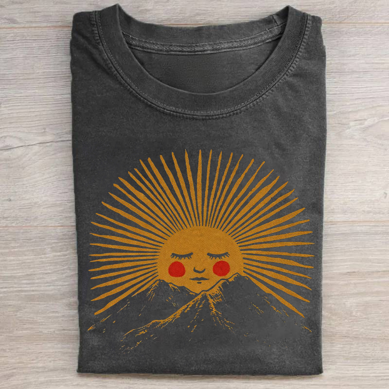 Vintage Boho Sun T-shirt
