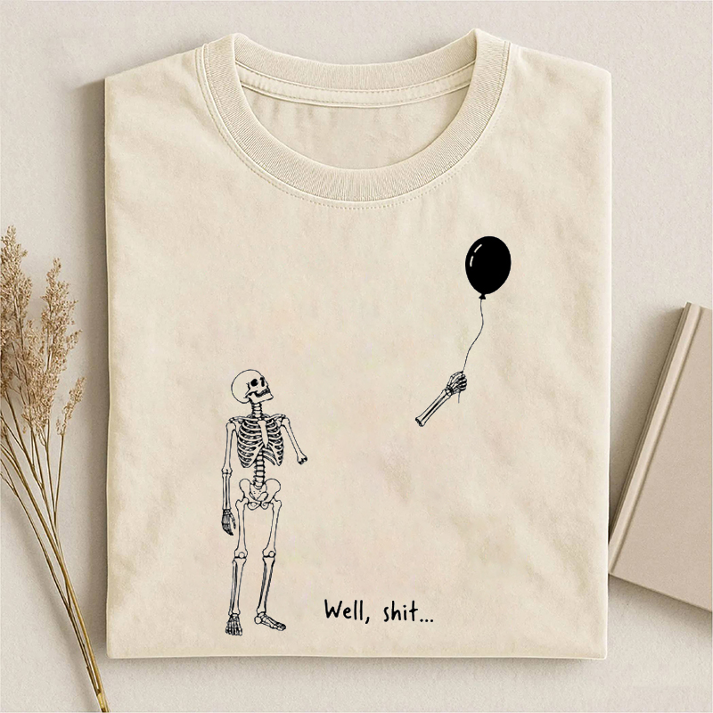 Skeleton Lost Balloon T-shirt