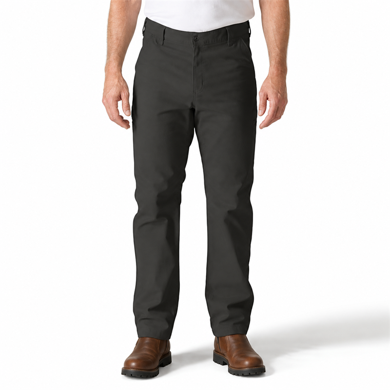 Men’s Midweight Stretch Canvas Work Pants – Relaxed Straight Fit