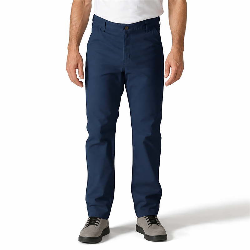 Men’s Midweight Stretch Canvas Work Pants – Relaxed Straight Fit