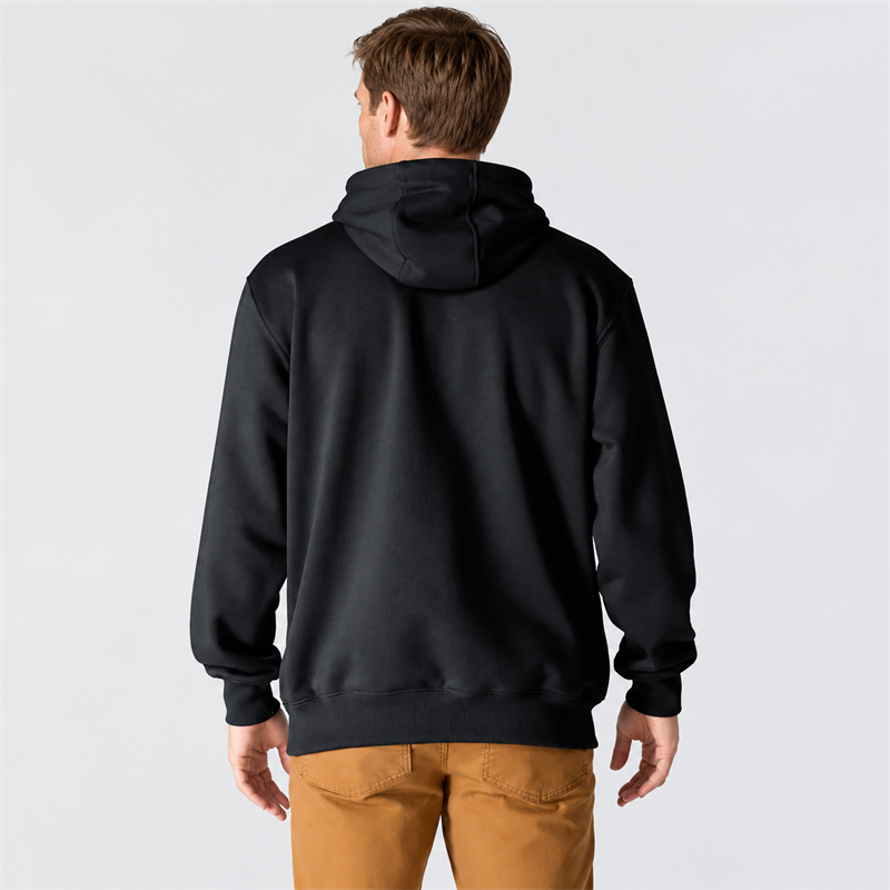 Men’s 13 oz Water-Repellent Heavyweight Pullover Hoodie – Loose Fit