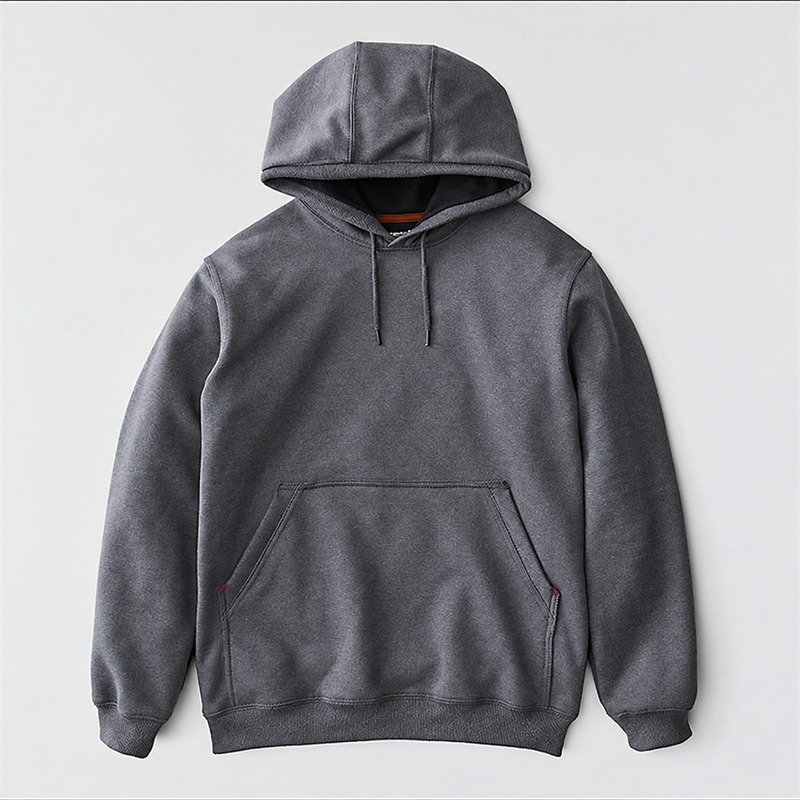 Men’s 13 oz Heavyweight Pullover Fleece Hoodie – Loose Fit