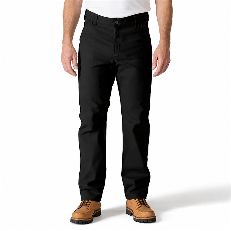 Men’s Midweight Stretch Canvas Work Pants – Relaxed Straight Fit