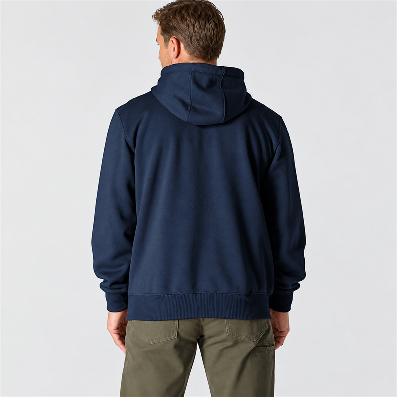 Men’s 13 oz Water-Repellent Heavyweight Quarter-Zip Hoodie – Loose Fit