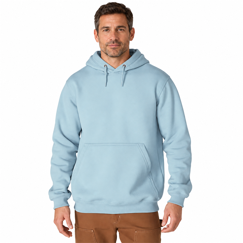 Men’s 13 oz Heavyweight Pullover Fleece Hoodie – Loose Fit
