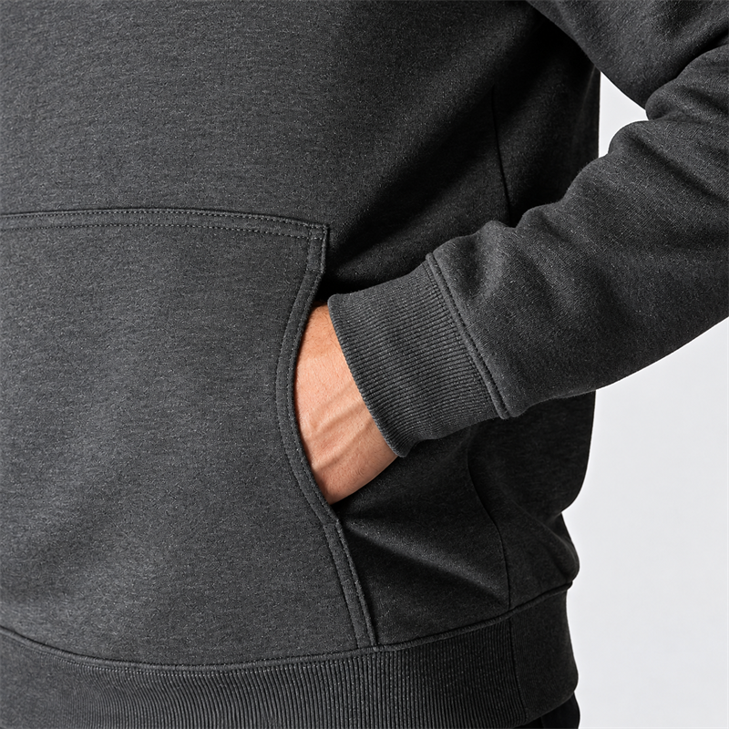 Men’s 7.5 oz Moisture-Wicking Fleece Pullover Hoodie – Relaxed Fit