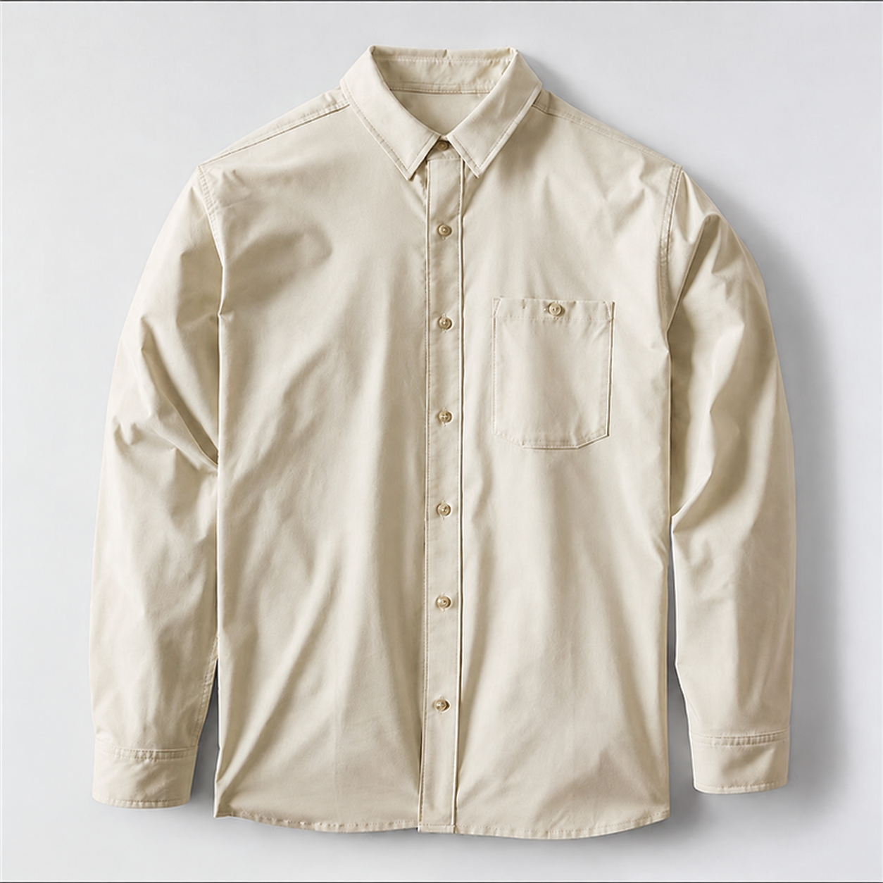 Men’s UPF 50+ Lightweight Long-Sleeve Outdoor Shirt – Quick-Dry Relaxed Fit