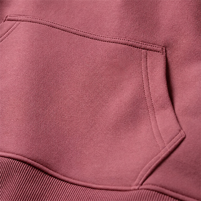 Women’s Lightweight Cotton-Blend Pullover Hoodie – Relaxed Fit