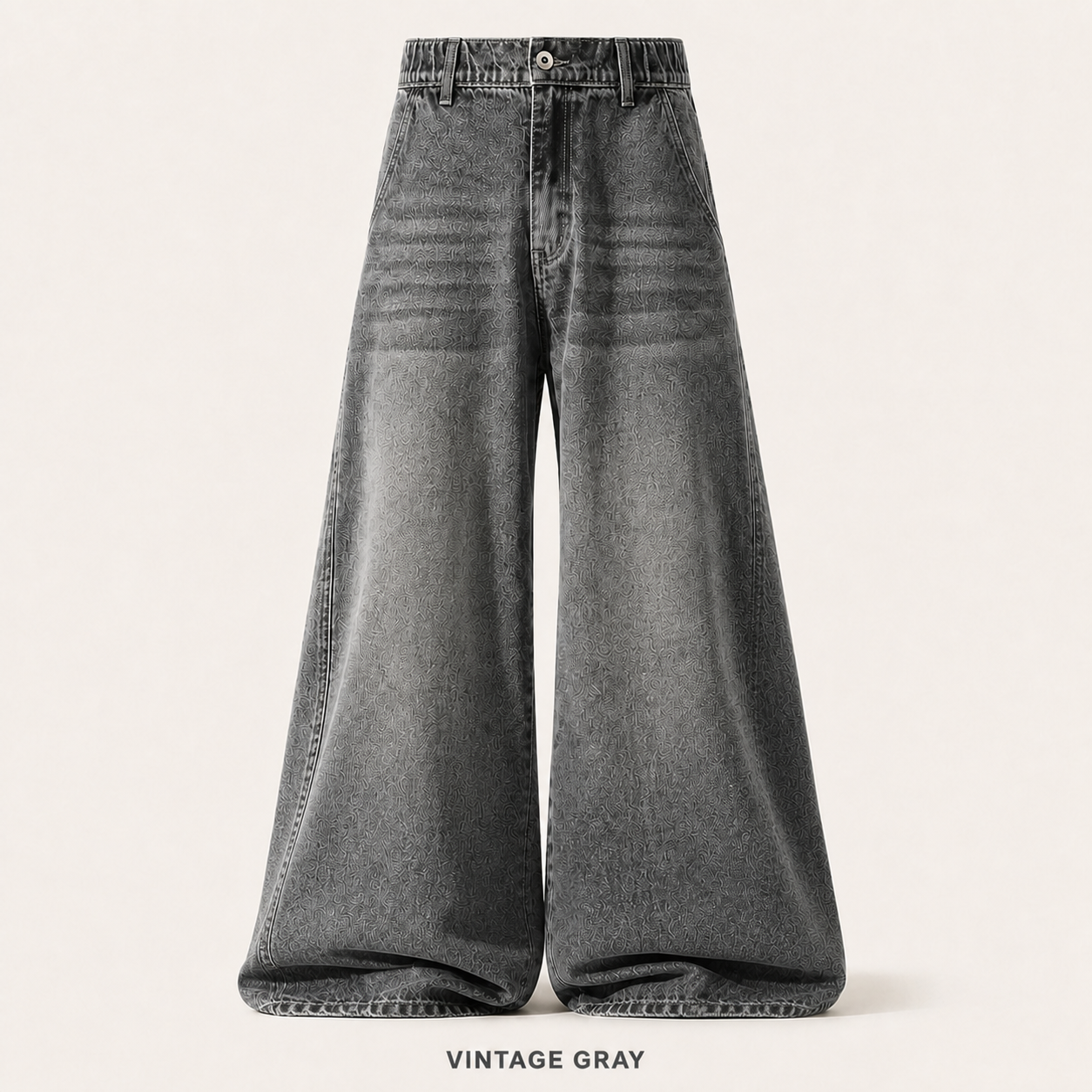 Men's Vintage Washed Relaxed Straight Jeans - 4 & 6 Pack