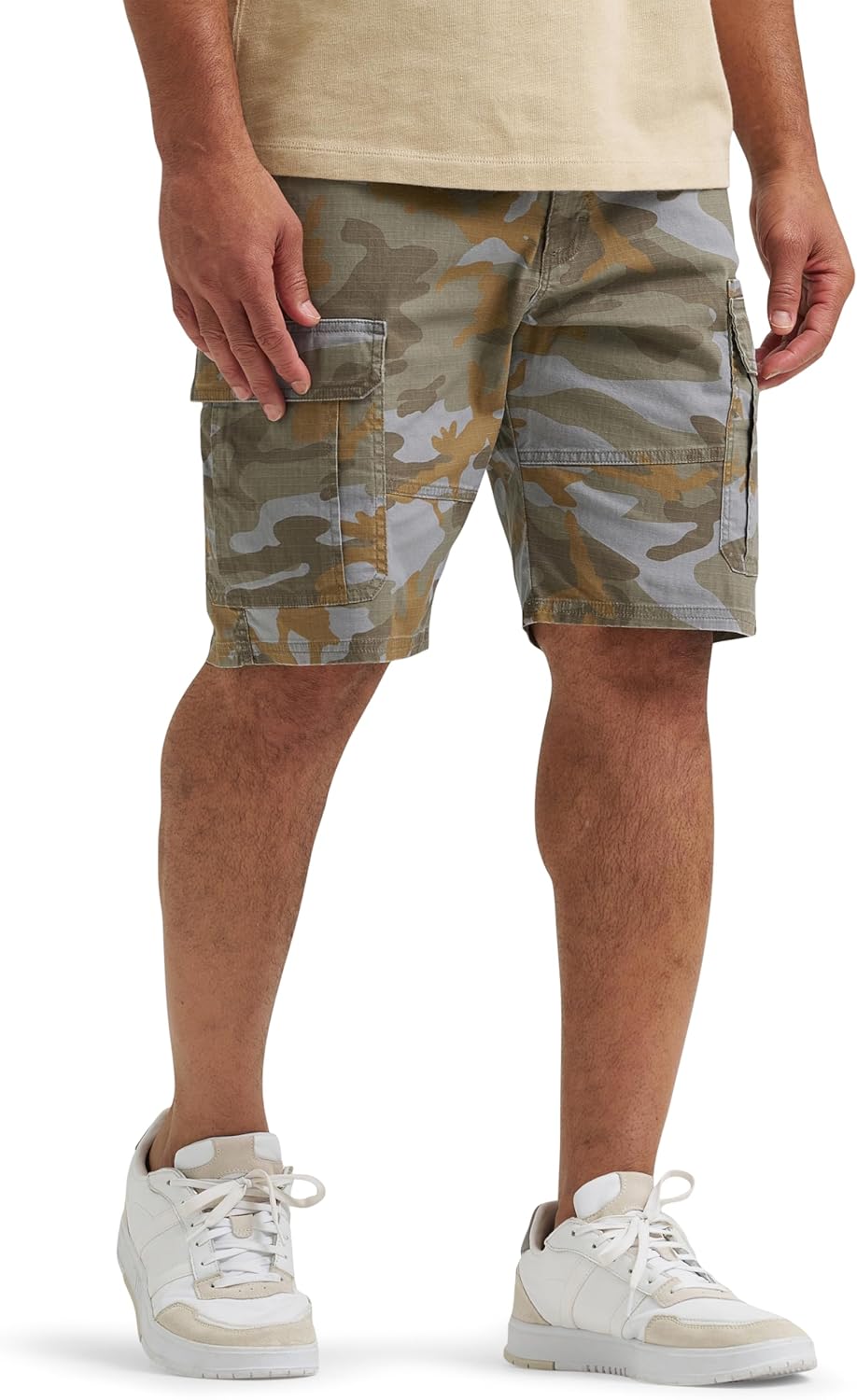 Wrangler Authentics Men's Classic Cargo Stretch Short