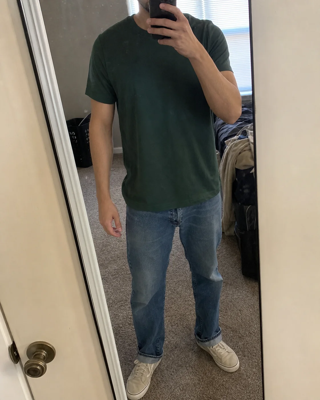 Everyday style reference featuring the crew T-shirt mix and match pack