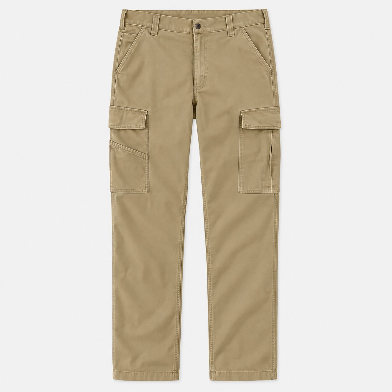 Dark Khaki lightweight stretch cargo work pants