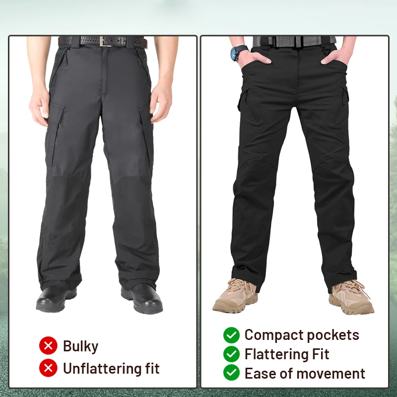 Tactical Waterproof Pants – Waterproof, Durable, Pockets, Breathable, Stain-resistant