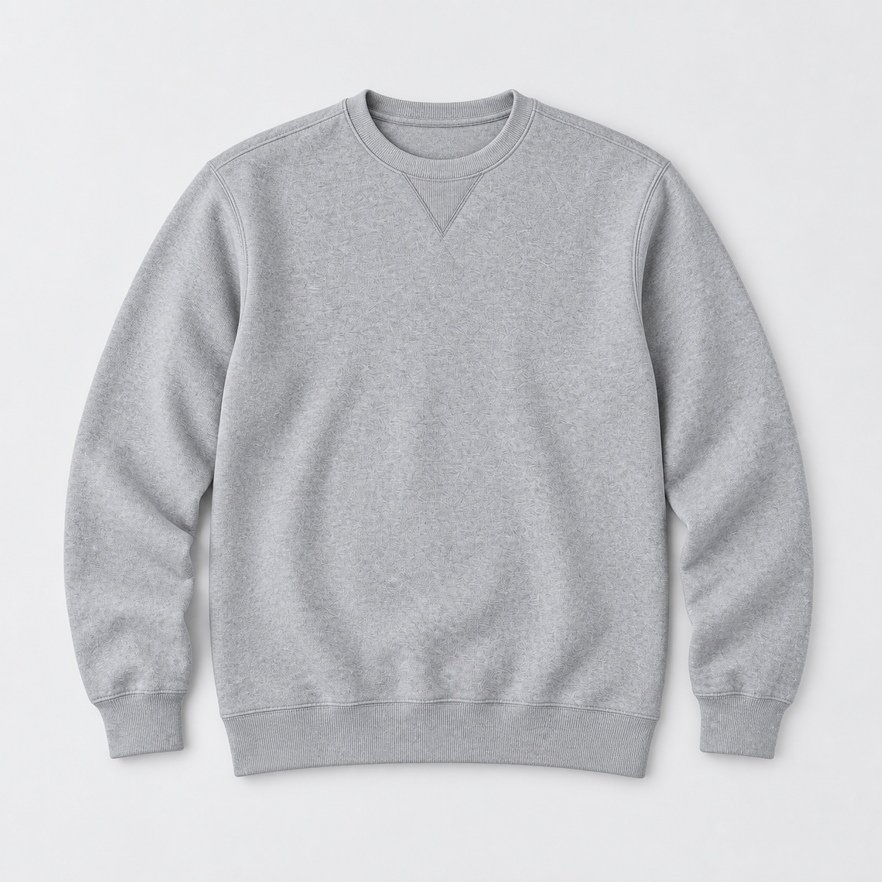 Men’s Loose Fit Midweight Crewneck Sweatshirt – Cotton-Blend Fleece