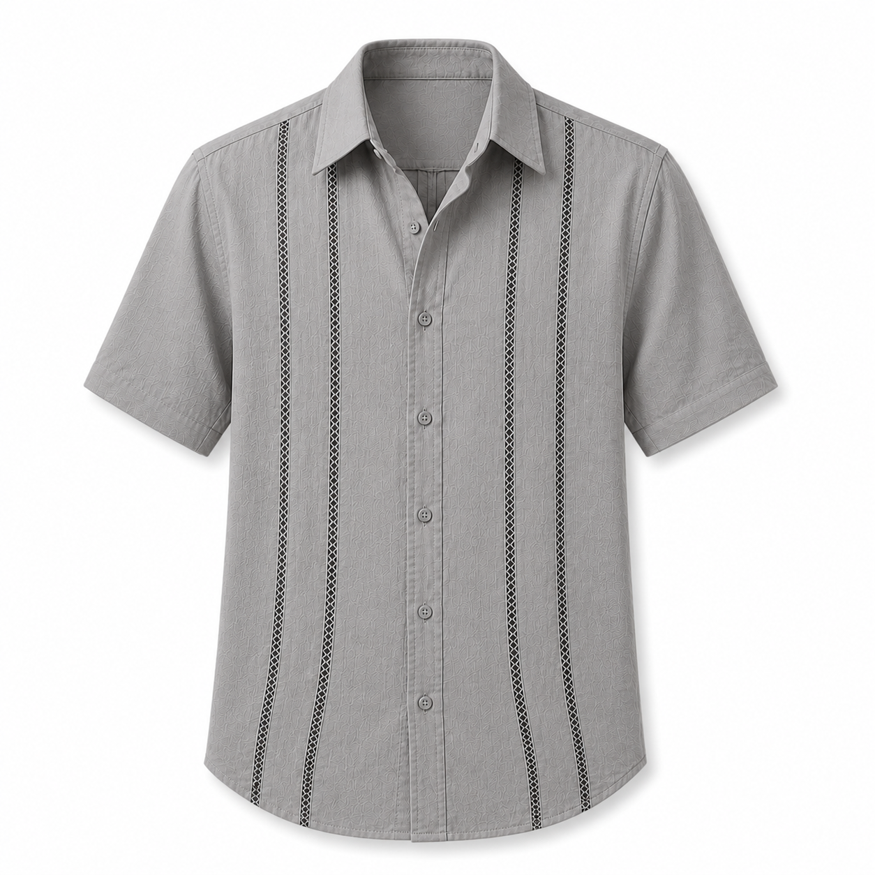 Men's Cuban Guayabera Short Sleeve Shirts - 8 & 16 Pack