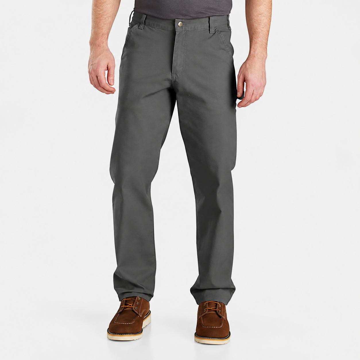 Gravel heavyweight stretch work pants, front view