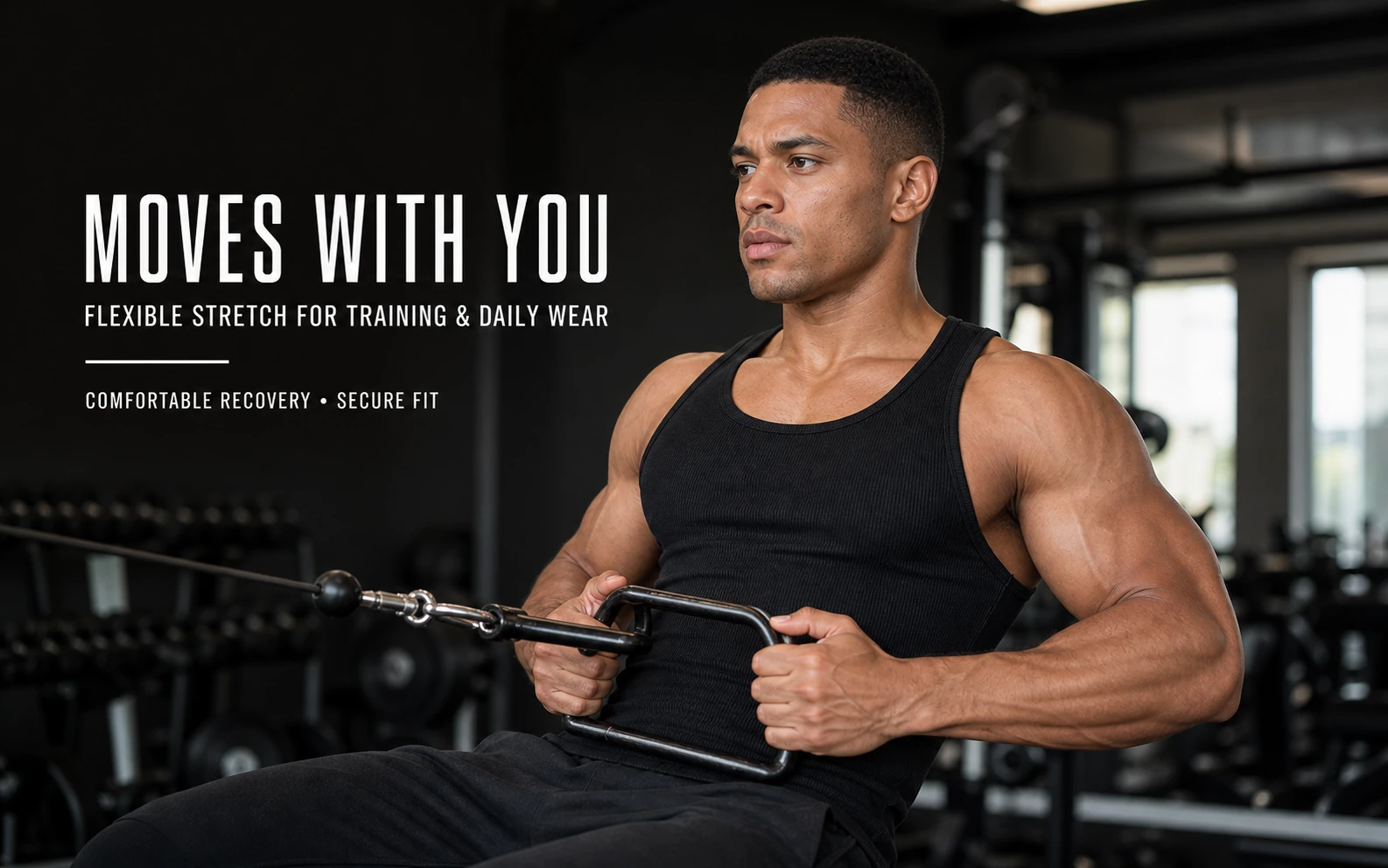 Stretch fabric designed for unrestricted movement