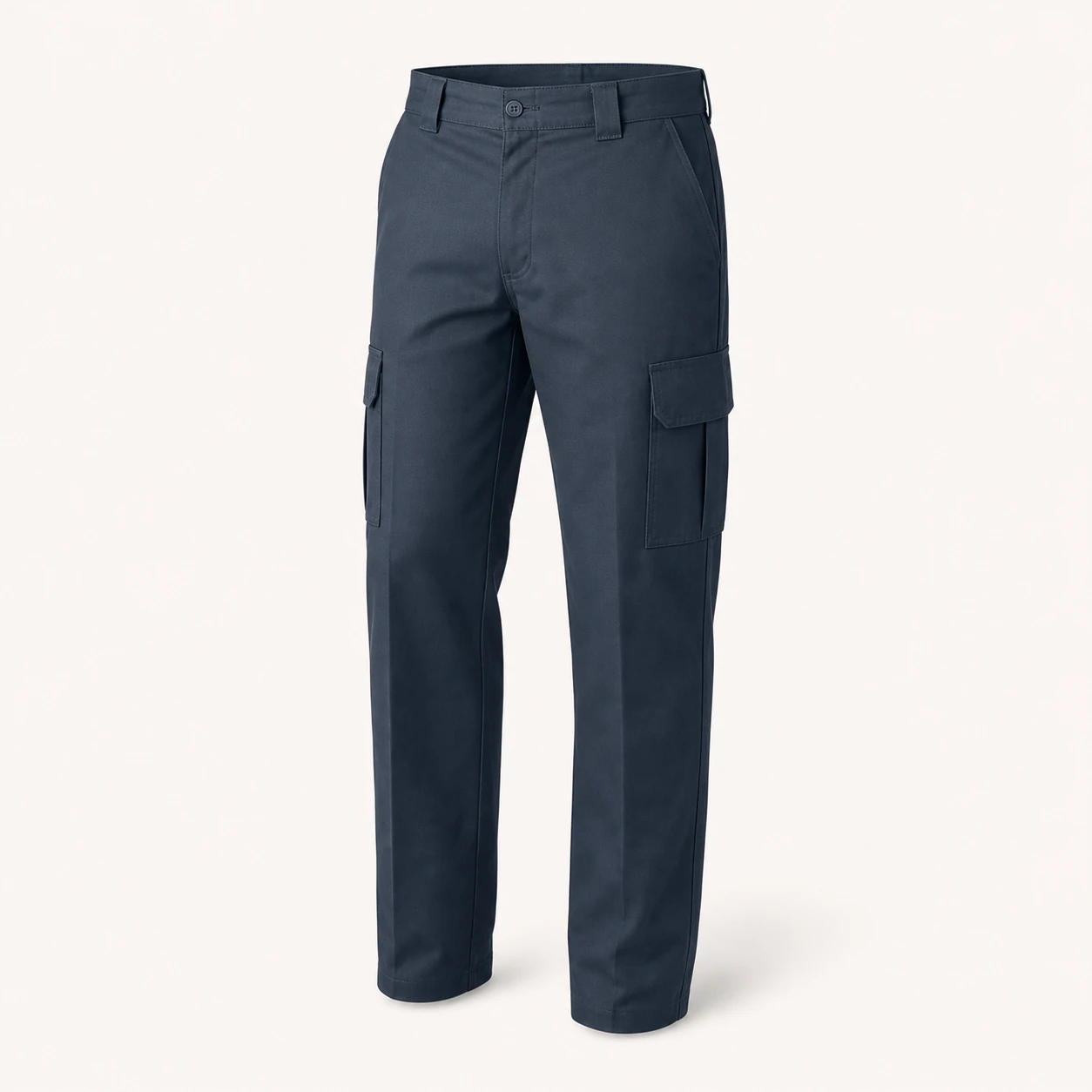 Dark Navy men's regular-fit cargo work pants