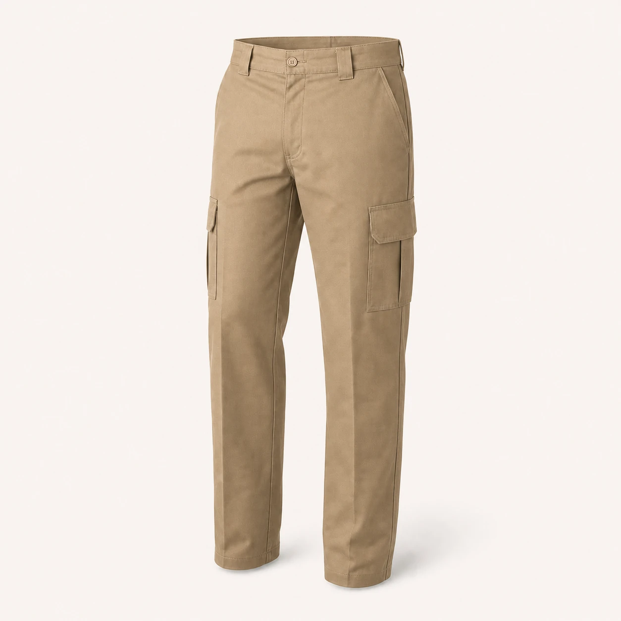 Desert Sand men's regular-fit cargo work pants