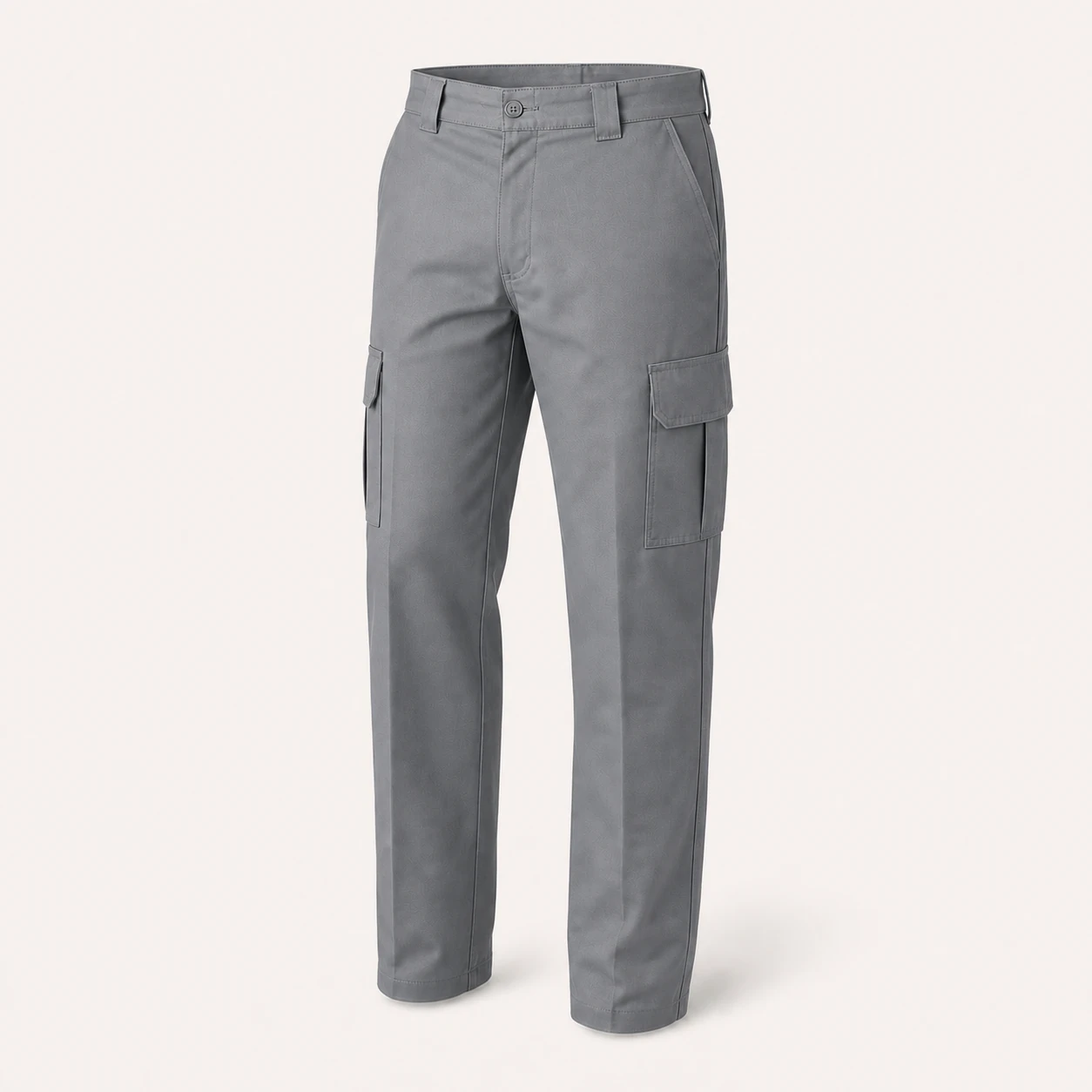 Gravel Gray men's regular-fit cargo work pants