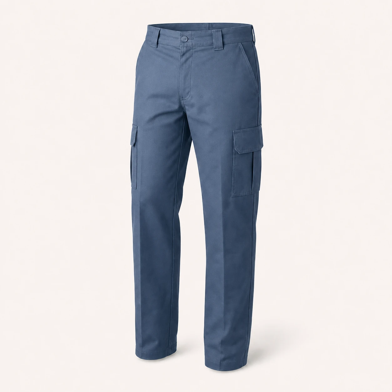Airforce Blue men's regular-fit cargo work pants