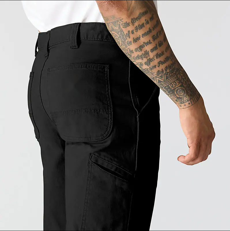 Back pocket and cell phone pocket detail