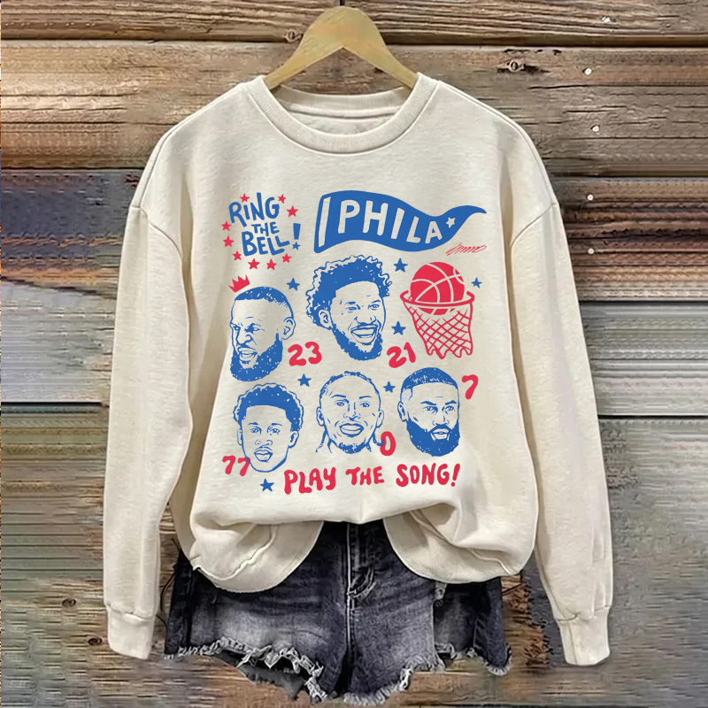 Philadelphia Basketball Sweatshirt