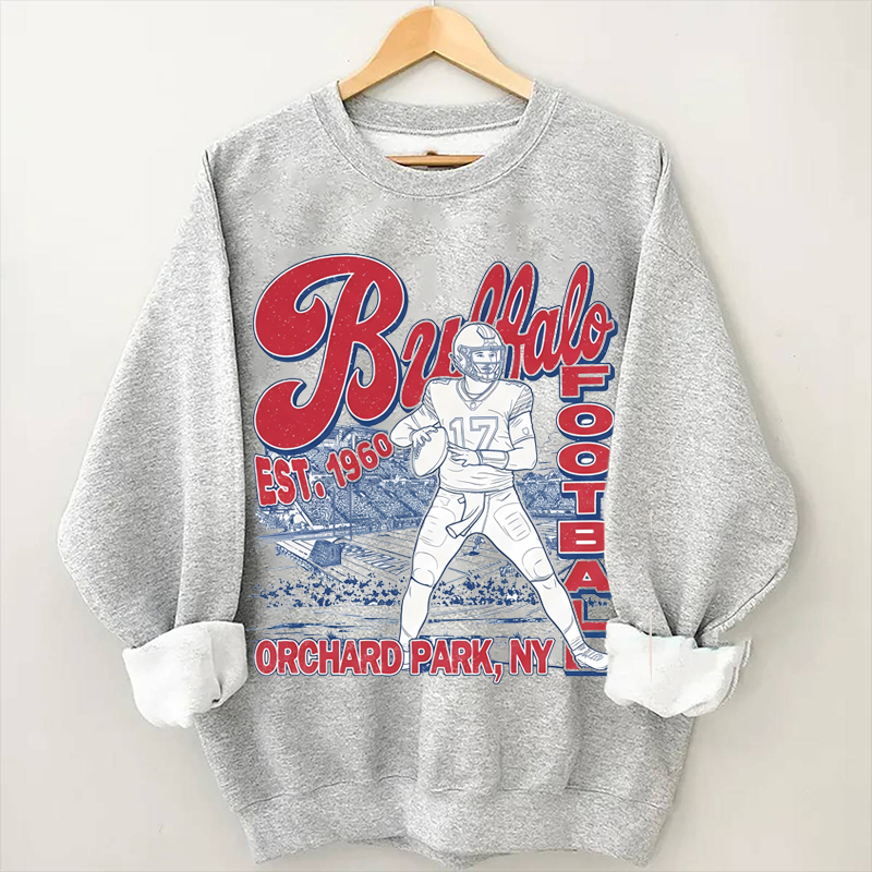 Buffalo Game Day Football Sweatshirt