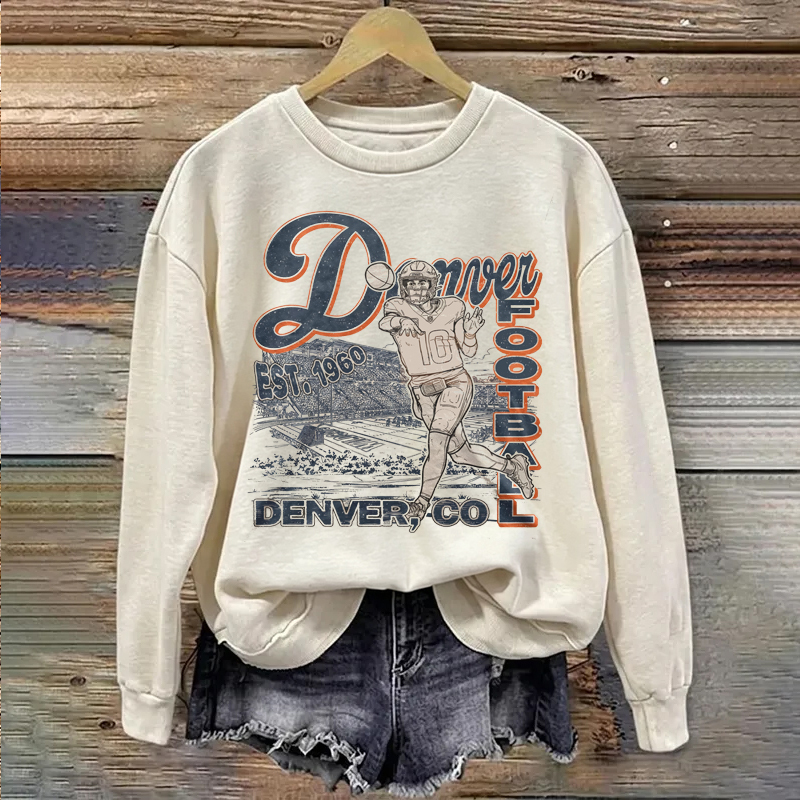 Denver Game Day Football Sweatshirt