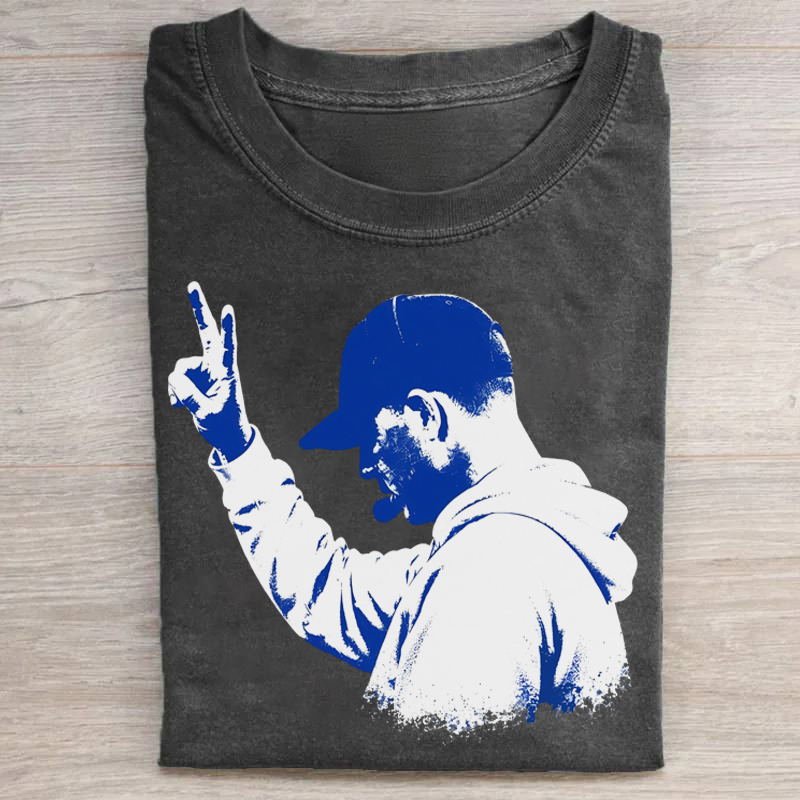 Kentucky Two Finger Peace Sign Football T-shirt