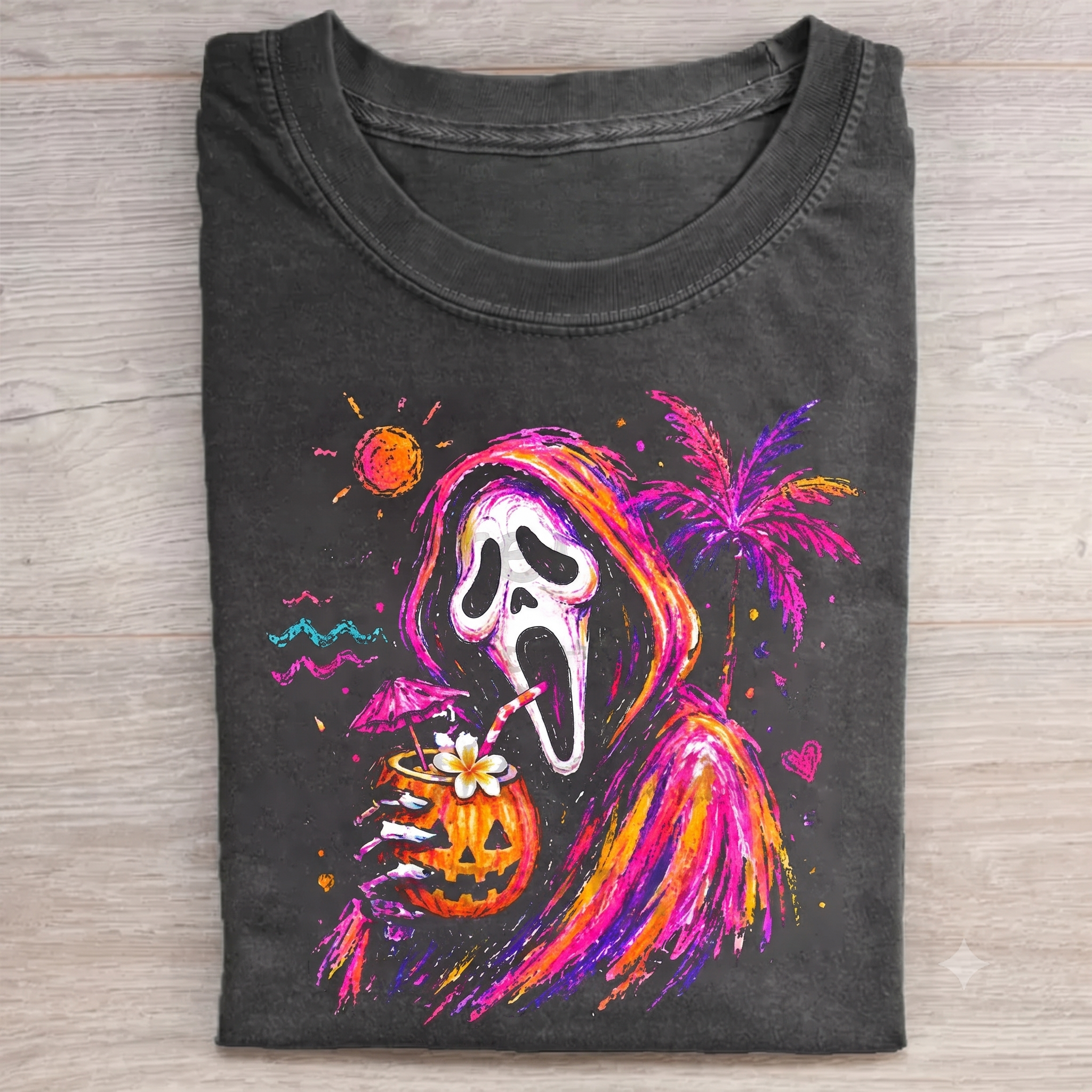 Summerween Ghost Scary T-shirt
