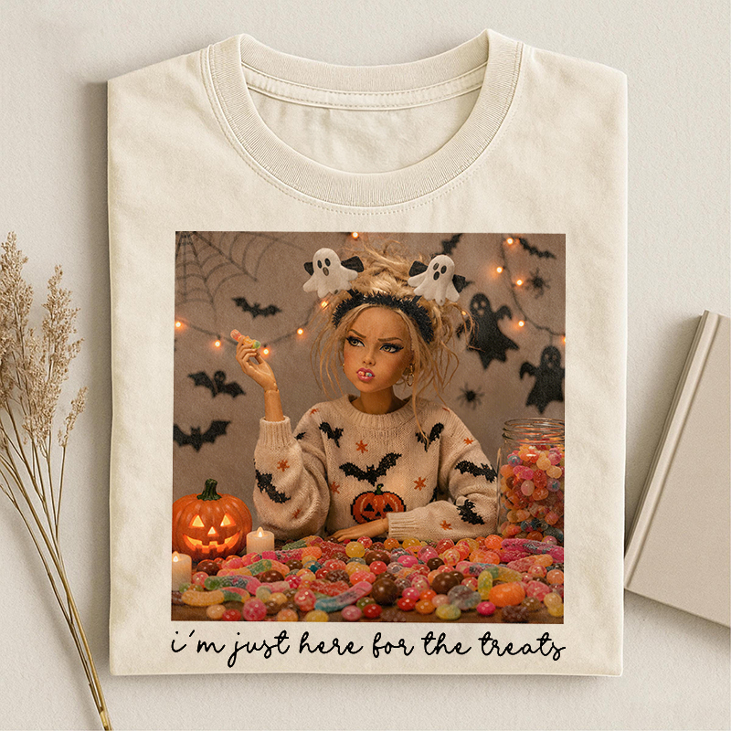 Just Here For The Treats T-shirt