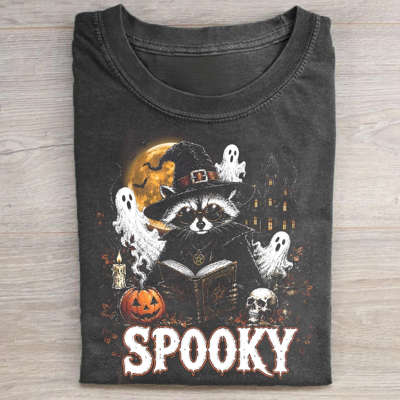 Halloween Raccoon T-shirt