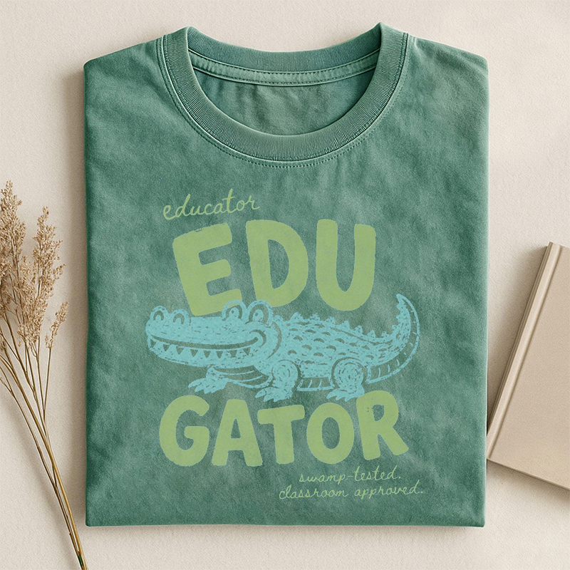 Alligator Teacher T-shirt