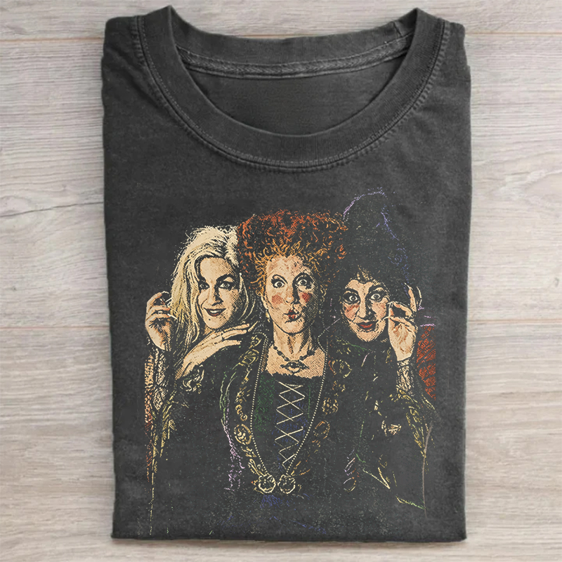 Hocus Pocus Vintage HalloweenT-shirt